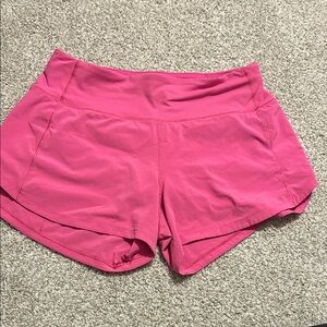 Lululemon Hot Pink Speed-Ups